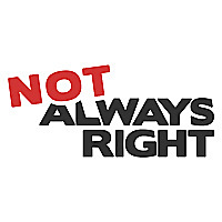 Not Always Right