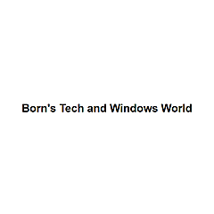 Born&#39;s Tech and Windows World