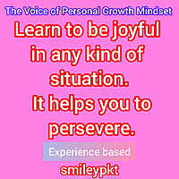 The Voice Of Personal Growth Mindset