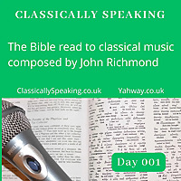 The Bible read to classical music daily