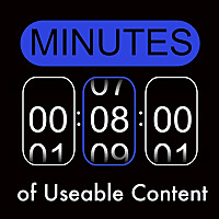 Eight Minutes of Usable Content