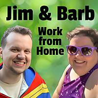 Jim and Barb Work From Home
