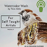 Watercolor Wash. A Painting Cast