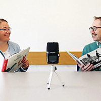 'Ich h&ouml;re was, was du nicht siehst.' - Der Bilderbuchpodcast mit Lena und Gert