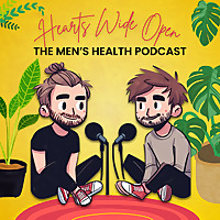 Mental Health And Men's Health With Hearts Wide Open