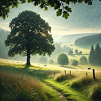 Rain Sounds in Nature