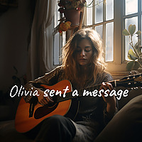 Olivia sent a message