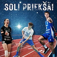 Soli priek&scaron;ā!