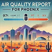 Phoenix Air Quality Report - Daily
