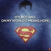 It's Not An S. On My World, It Means Hope &copy;️