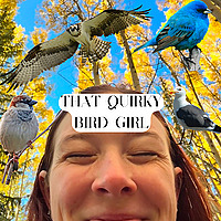 that quirky bird girl
