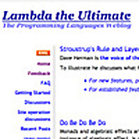 Lambda the Ultimate Blog