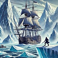 Adventures of Captain Hatteras, Part 1: The English at the North Pole