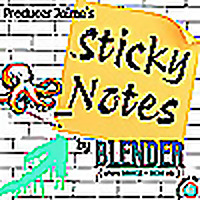 Sticky Notes by Producer Jaime and the Blender Business Show