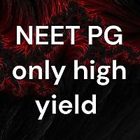 NEET PG only high yield 