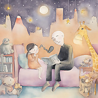 Rose and Dad Sleep Stories
