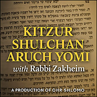 Rabbi Zakheim, Ohr Shlomo Kitzur Yomi