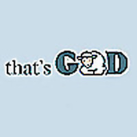 That's God