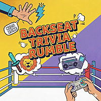 Backseat Trivia Rumble Trivia for Kids, Family Quiz & Travel Games