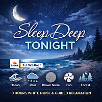 Sleep Deep Tonight - 10 Hour White Noise & Guided Relaxation