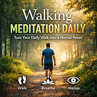 Walking Meditation Daily: Turn Your Daily Walk Into a Mental Reset
