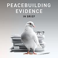 Peacebuilding Evidence In Brief