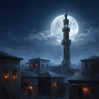 Moonlight Minaret