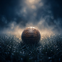 Einschlafen mit Fu&szlig;ball