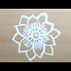 easy rangoli by Rajeshwari Arun