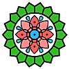 Rainbow Rangoli