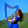 Marion Le Solliec, celtic and electric harp