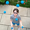 The Juggling Riot Guy