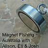 Magnet Fishing Australia with Alison, Eti & Josh