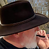 Biker In A Hat
