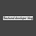 Backend Developer Blog