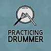 Practicing Drummer