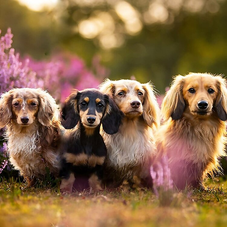Buddy, Beau, Stella & Dulcie