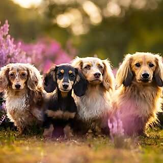 Buddy, Beau, Stella & Dulcie