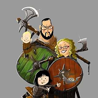 Joe, Bek, Fi and Link