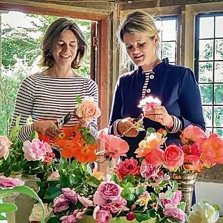 Henrietta Courtauld and Bridget Elworthy