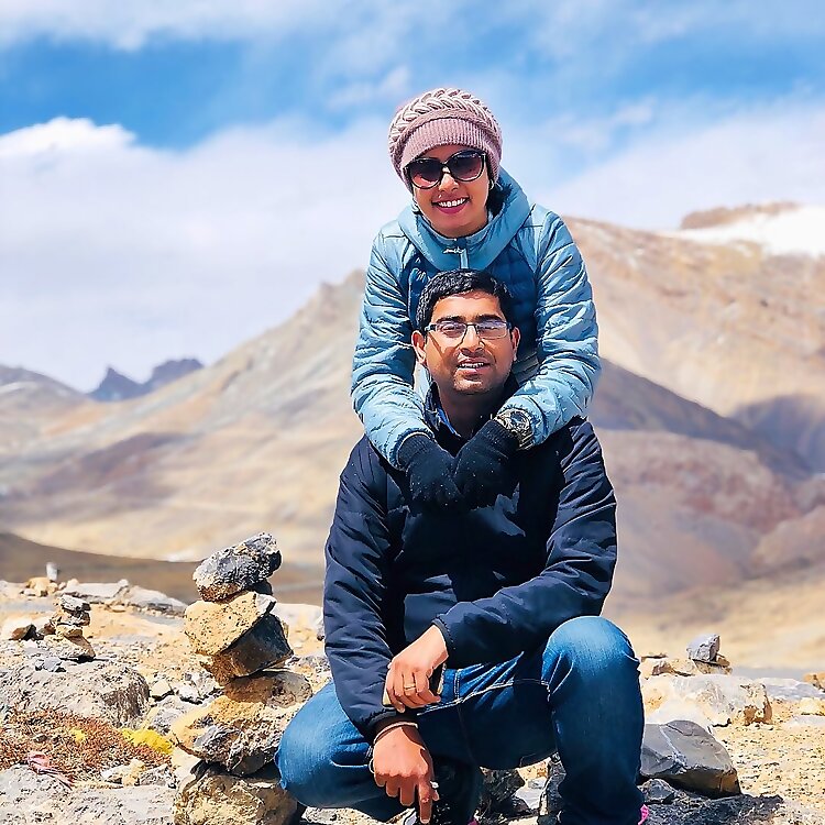 Archana & Vidur 