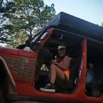 Ashley & Cheeks the Jeep