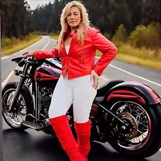 Foxy Lady Biker