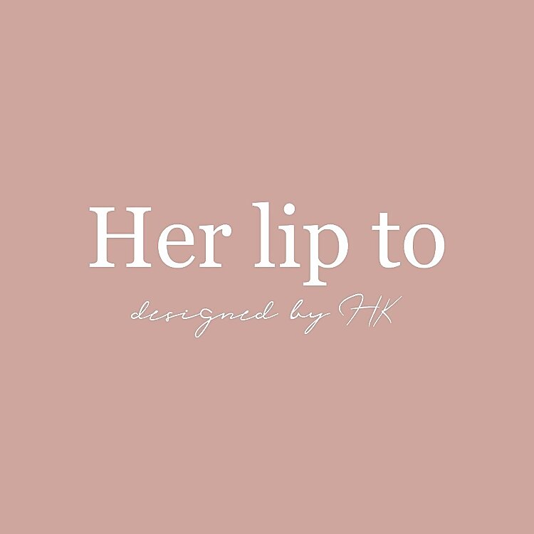 Her lip to