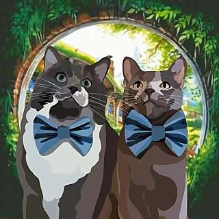 Bilbo & Pippin