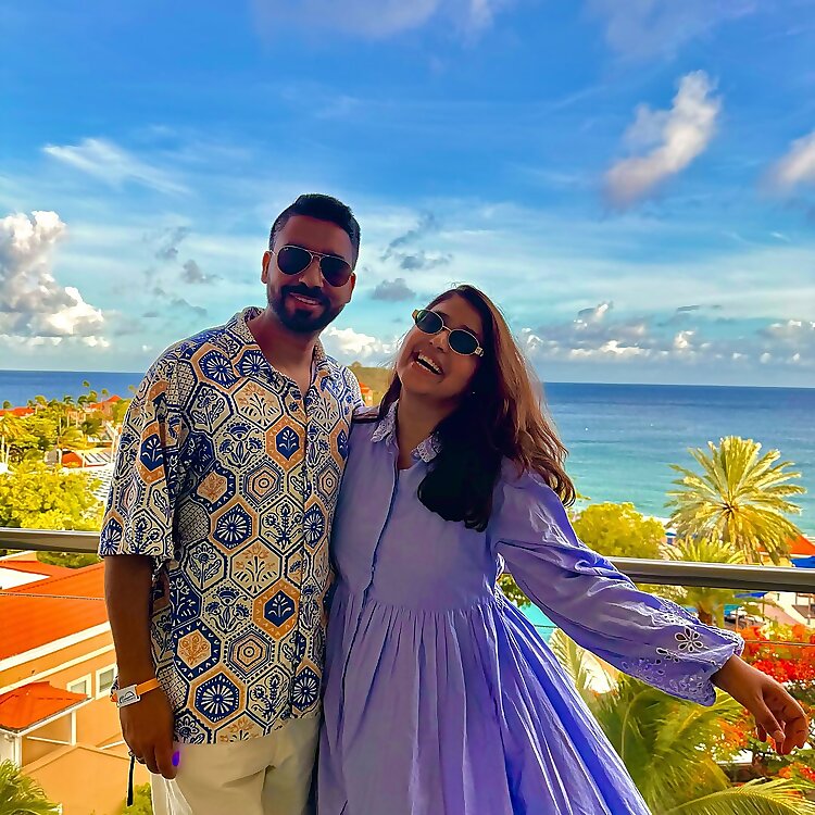 Siddharth Khanna and Srijana Sawhney