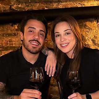 Anthony Silva and Mariana Raymundi