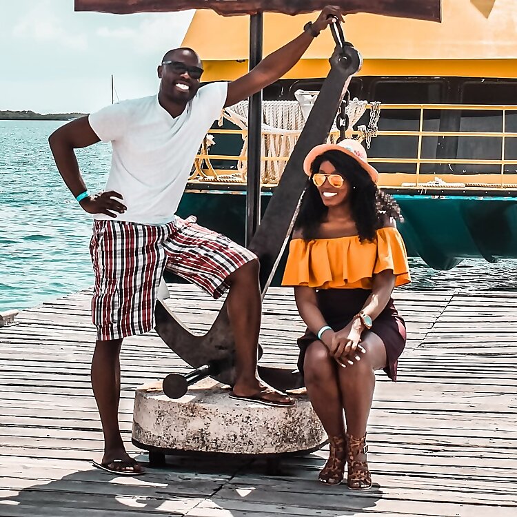 Joy Nyargem and Hugh