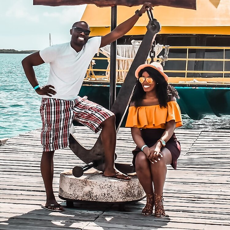 Joy Nyargem and Hugh