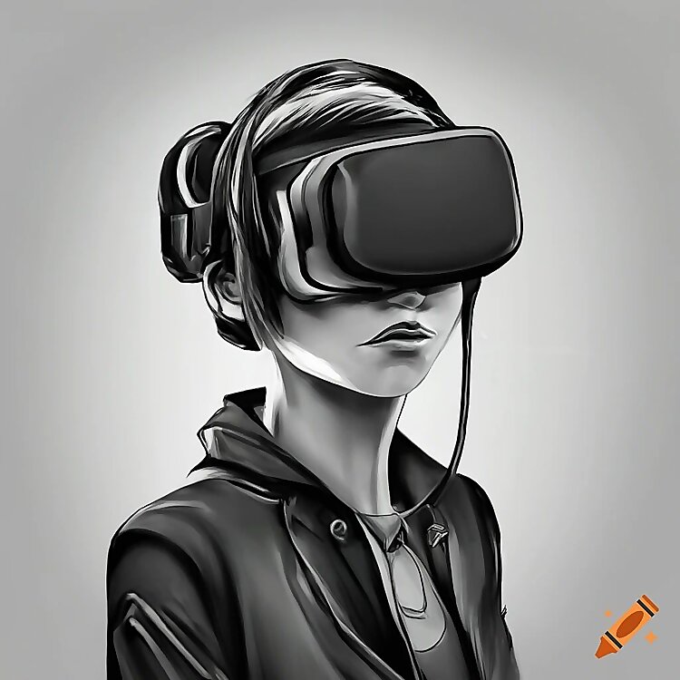 Virtual Reality Girl